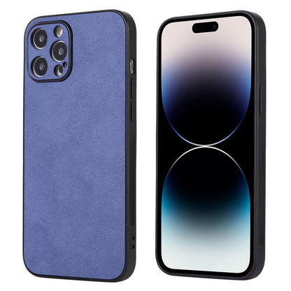 For iPhone 14 Pro Max Fall Proof Phone Cover PU Leather Coated TPU Protective Case