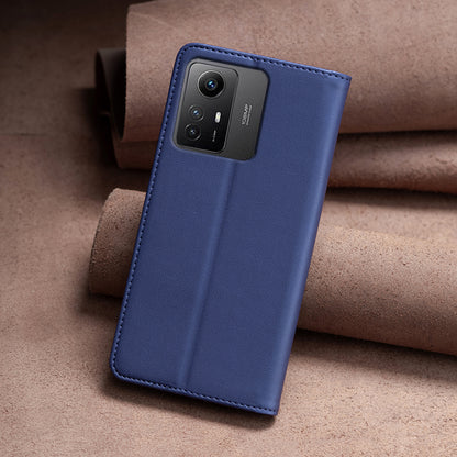 BINFEN COLOR BF18 Protective Case for Xiaomi Redmi Note 12S 4G Phone Shell Leather Cover with Card Holder