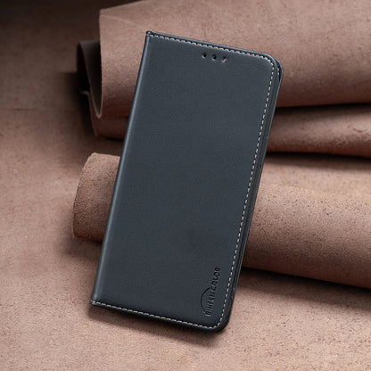 BINFEN COLOR BF18 Protective Case for Xiaomi Redmi Note 12S 4G Phone Shell Leather Cover with Card Holder