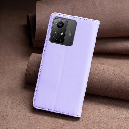 BINFEN COLOR BF18 Protective Case for Xiaomi Redmi Note 12S 4G Phone Shell Leather Cover with Card Holder