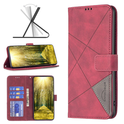 BINFEN COLOR BF05 For Xiaomi Redmi Note 12S 4G Dustproof PU Leather Phone Case Stand Imprinted Wallet Cover