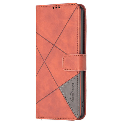BINFEN COLOR BF05 For Xiaomi Redmi Note 12S 4G Dustproof PU Leather Phone Case Stand Imprinted Wallet Cover