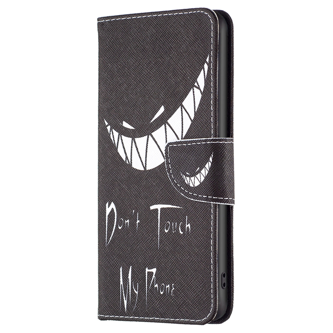 For Xiaomi Redmi Note 12S 4G PU Leather Flip Cover Wallet Stand Pattern Printing Phone Case