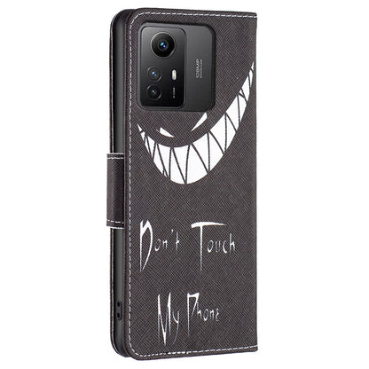 For Xiaomi Redmi Note 12S 4G PU Leather Flip Cover Wallet Stand Pattern Printing Phone Case