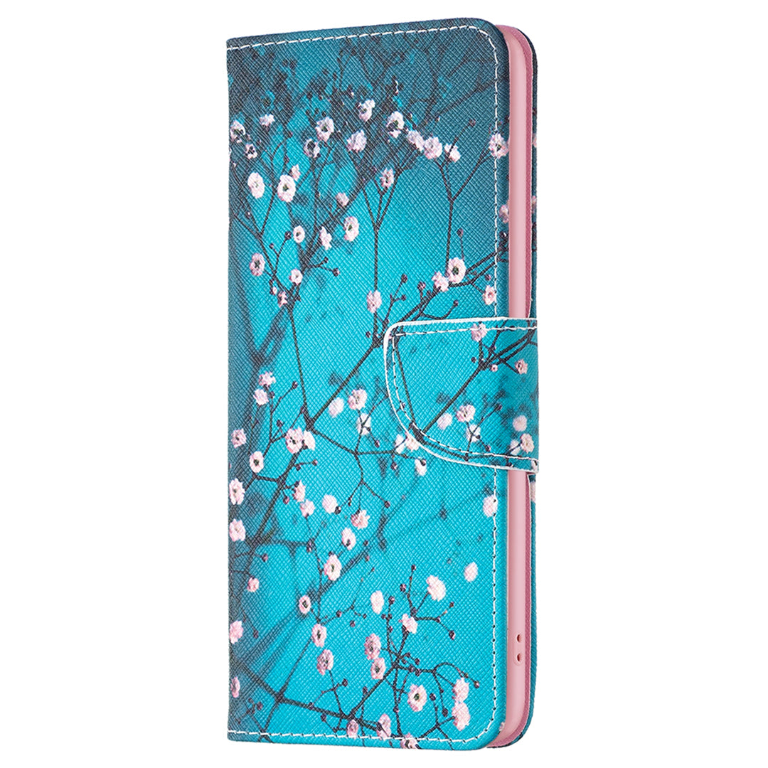 For Xiaomi Redmi Note 12S 4G PU Leather Flip Cover Wallet Stand Pattern Printing Phone Case