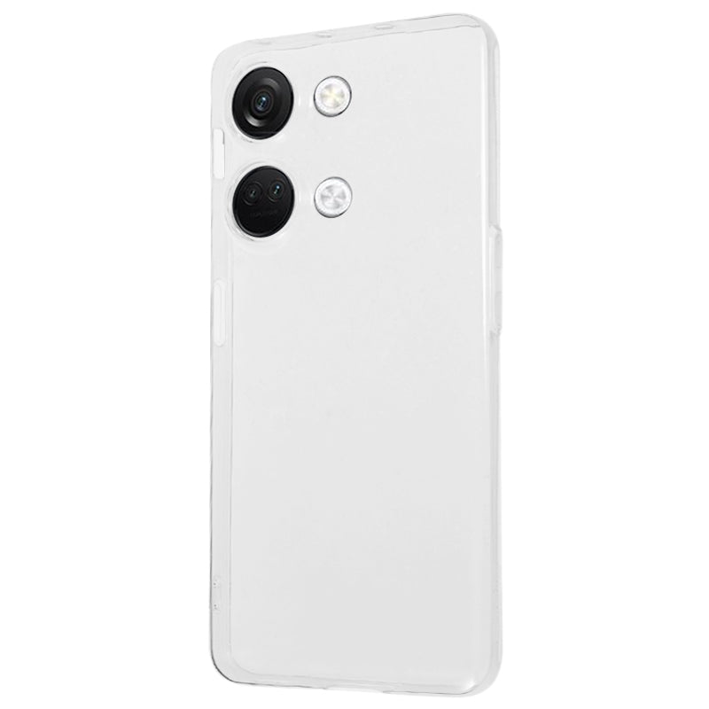 For OnePlus Ace 2V / Nord 3 5G Transparent TPU Phone Case Precise Cutouts Ultra-Thin Phone Cover