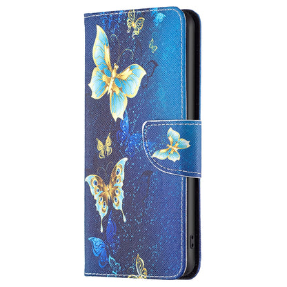 For Xiaomi Redmi Note 12S 4G Pattern Printing Phone Case PU Leather Stand Wallet Flip Cover