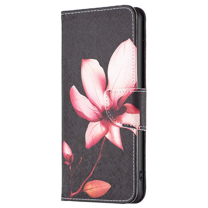 For Xiaomi Redmi Note 12S 4G Pattern Printing Phone Case PU Leather Stand Wallet Flip Cover