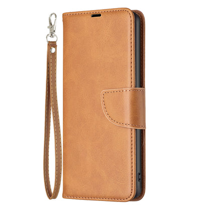 Wallet Phone Case for Xiaomi Redmi Note 12S 4G , Textured Stand Shell Solid Color PU Leather Cover