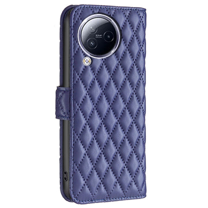 BINFEN COLOR BF Style-14 for Xiaomi Civi 3 5G Cell Phone Case Wallet Imprinted Leather Stand Cover