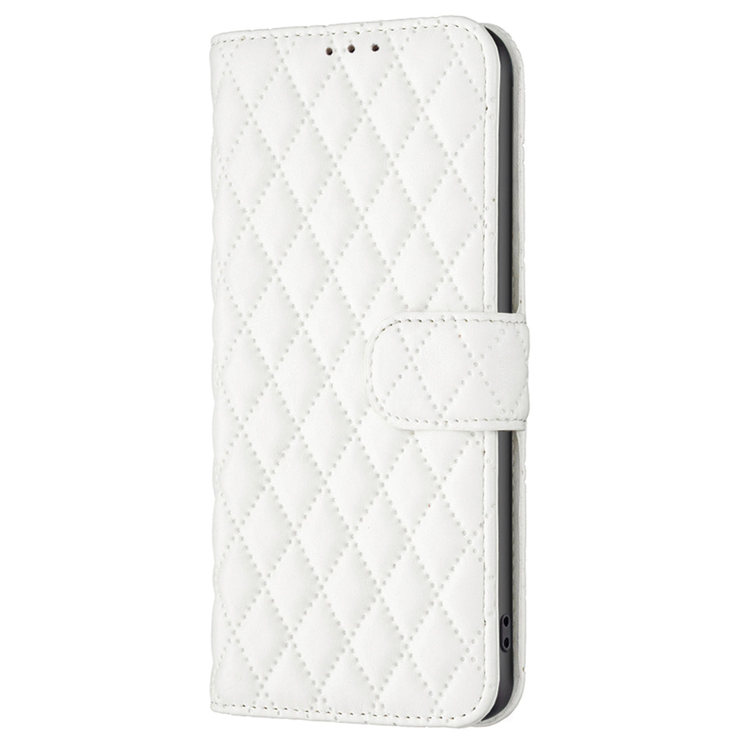 BINFEN COLOR BF Style-14 for Xiaomi Civi 3 5G Cell Phone Case Wallet Imprinted Leather Stand Cover