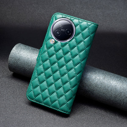 BINFEN COLOR BF Style-14 for Xiaomi Civi 3 5G Cell Phone Case Wallet Imprinted Leather Stand Cover