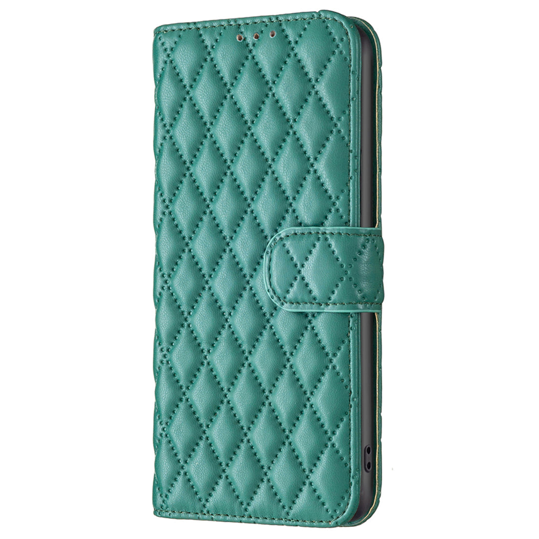 BINFEN COLOR BF Style-14 for Xiaomi Civi 3 5G Cell Phone Case Wallet Imprinted Leather Stand Cover
