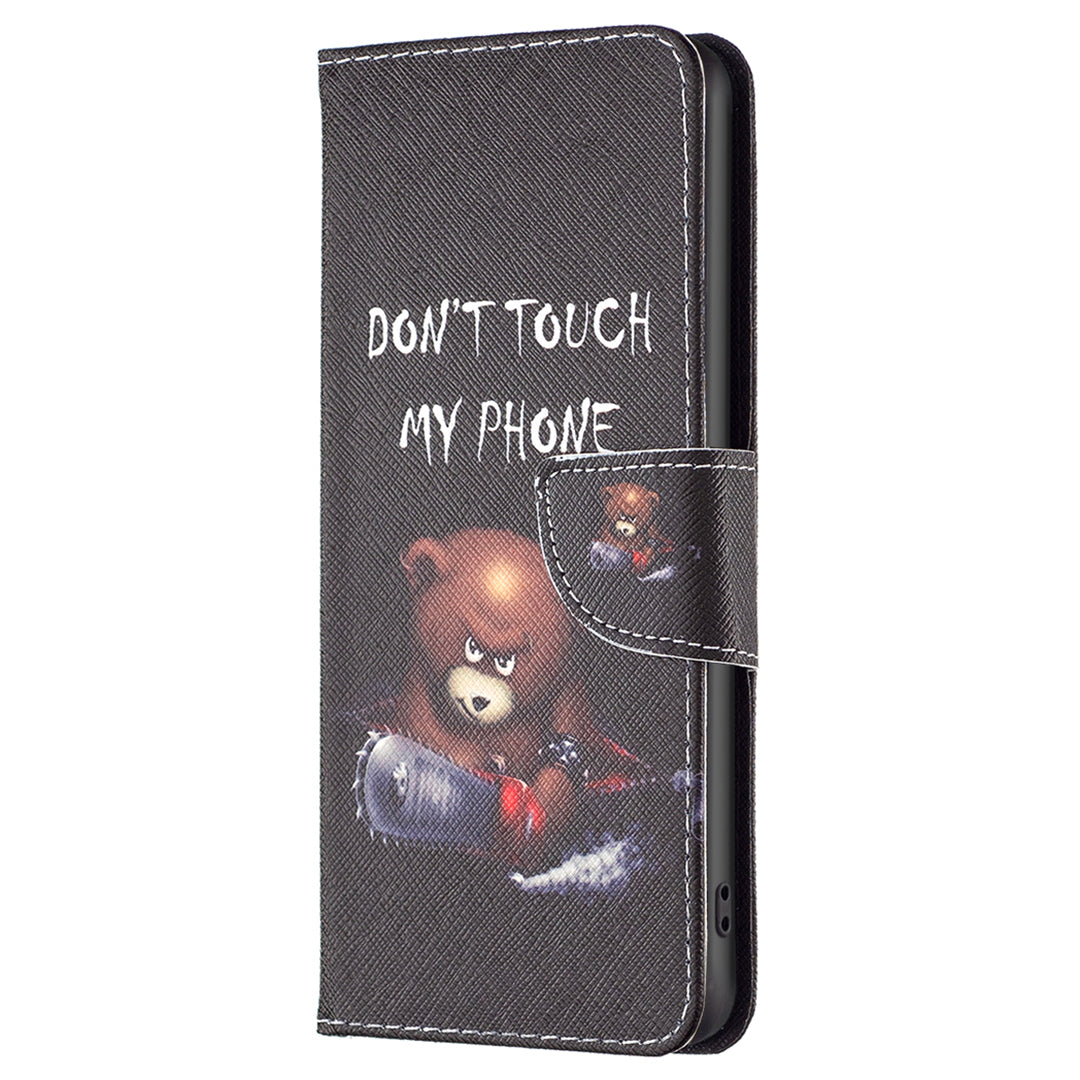 For Xiaomi Civi 3 5G Pattern Printed Phone Case PU Leather Wallet Stand Protective Cover