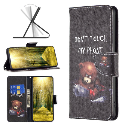 For Xiaomi Civi 3 5G Pattern Printed Phone Case PU Leather Wallet Stand Protective Cover