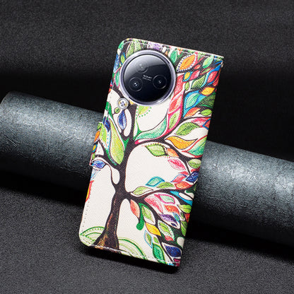 For Xiaomi Civi 3 5G Pattern Printed Phone Case PU Leather Wallet Stand Protective Cover