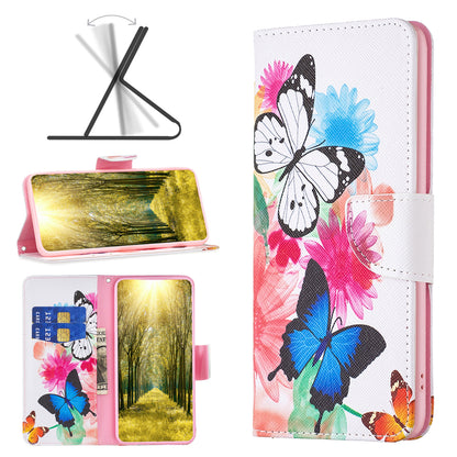 For Xiaomi Civi 3 5G Pattern Printed Phone Case PU Leather Wallet Stand Protective Cover