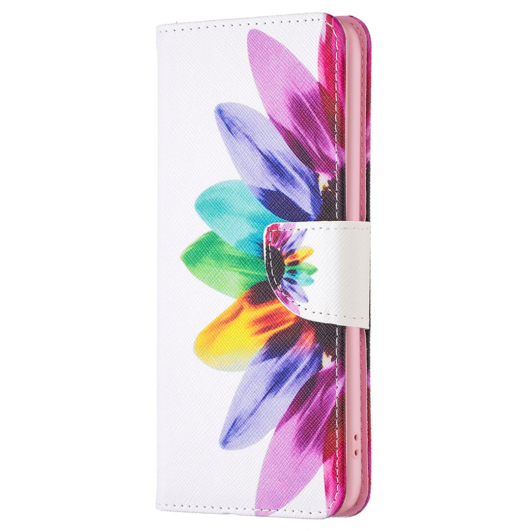 For Xiaomi Civi 3 5G Pattern Printed Phone Case PU Leather Wallet Stand Protective Cover