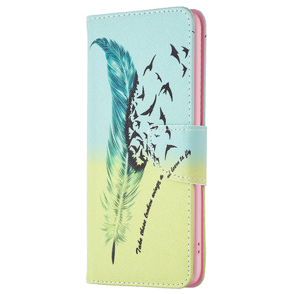 For Xiaomi Civi 3 5G Pattern Printed Phone Case PU Leather Wallet Stand Protective Cover