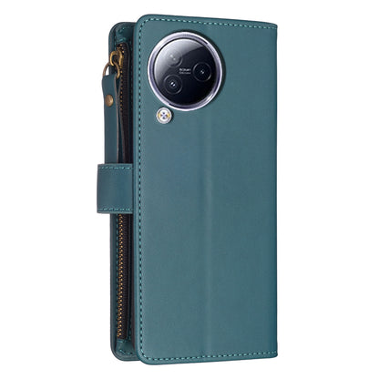 BF Style-19 for Xiaomi Civi 3 5G Zipper Pocket PU Leather Case Bump Proof Phone Cover with Wallet Stand