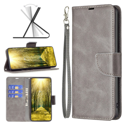 For Xiaomi Civi 3 5G Textured Stand Phone Case Solid Color Wallet PU Leather + Inner TPU Phone Cover