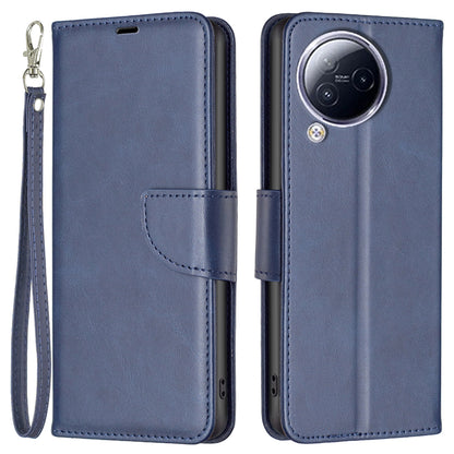 For Xiaomi Civi 3 5G Textured Stand Phone Case Solid Color Wallet PU Leather + Inner TPU Phone Cover
