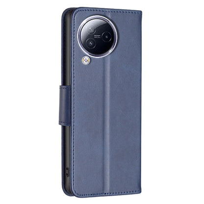 For Xiaomi Civi 3 5G Textured Stand Phone Case Solid Color Wallet PU Leather + Inner TPU Phone Cover