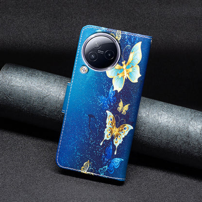 For Xiaomi Civi 3 5G PU Leather Wallet Case Stand Pattern Printing Phone Cover