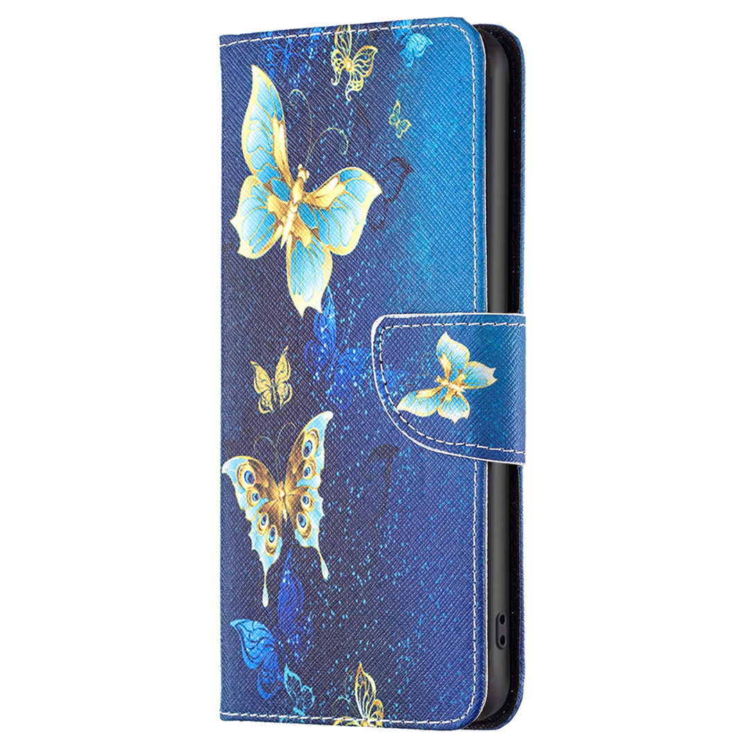 For Xiaomi Civi 3 5G PU Leather Wallet Case Stand Pattern Printing Phone Cover