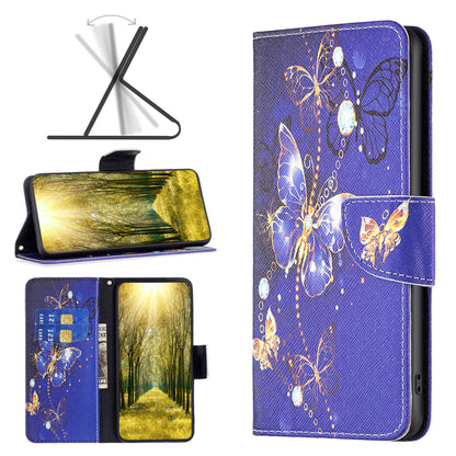 For Xiaomi Civi 3 5G PU Leather Wallet Case Stand Pattern Printing Phone Cover