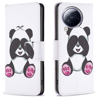 For Xiaomi Civi 3 5G PU Leather Wallet Case Stand Pattern Printing Phone Cover