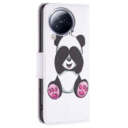 For Xiaomi Civi 3 5G PU Leather Wallet Case Stand Pattern Printing Phone Cover