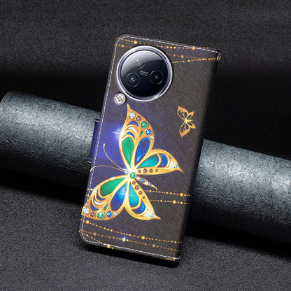 For Xiaomi Civi 3 5G PU Leather Wallet Case Stand Pattern Printing Phone Cover