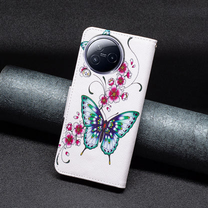 For Xiaomi Civi 3 5G PU Leather Wallet Case Stand Pattern Printing Phone Cover