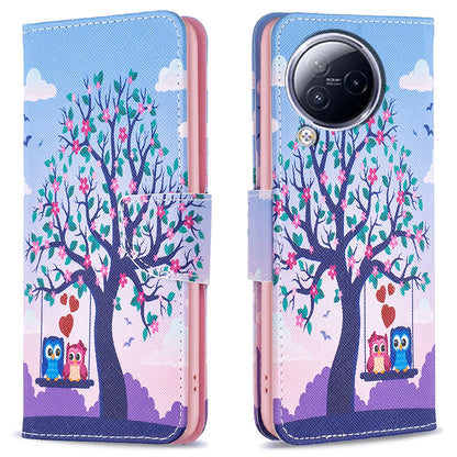 For Xiaomi Civi 3 5G PU Leather Wallet Case Stand Pattern Printing Phone Cover