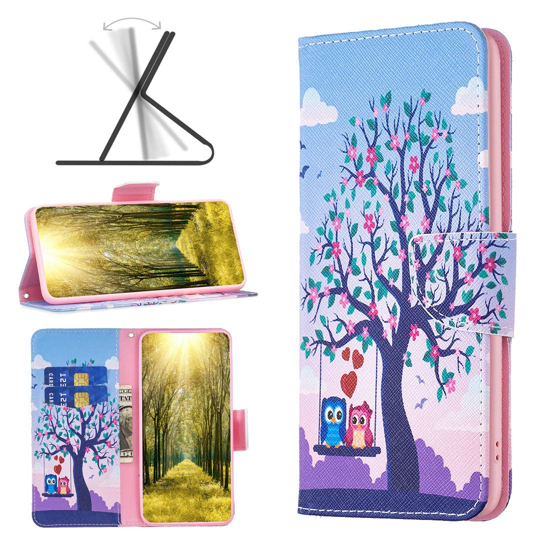For Xiaomi Civi 3 5G PU Leather Wallet Case Stand Pattern Printing Phone Cover