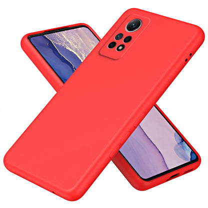For Xiaomi Redmi Note 12 Pro 4G Fiber Lining TPU Phone Case 2.2mm Thickness Rubberized Phone Cover