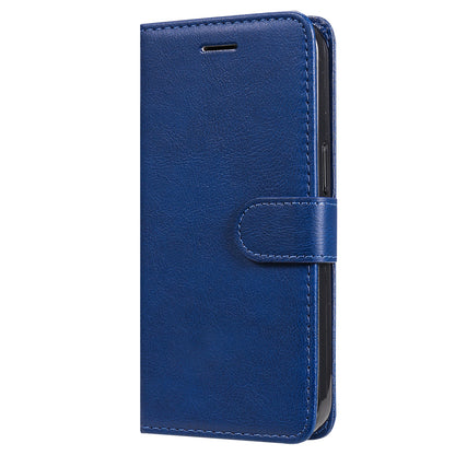 KT Leather Series-2 Phone Leather Case for iPhone 15 Pro Max , Solid Color Wallet Phone Stand Cover