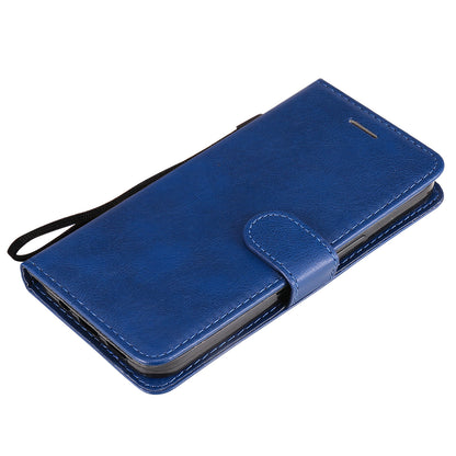KT Leather Series-2 PU Leather Stand Case for iPhone 15 , Solid Color Wallet Full Protection Phone Cover