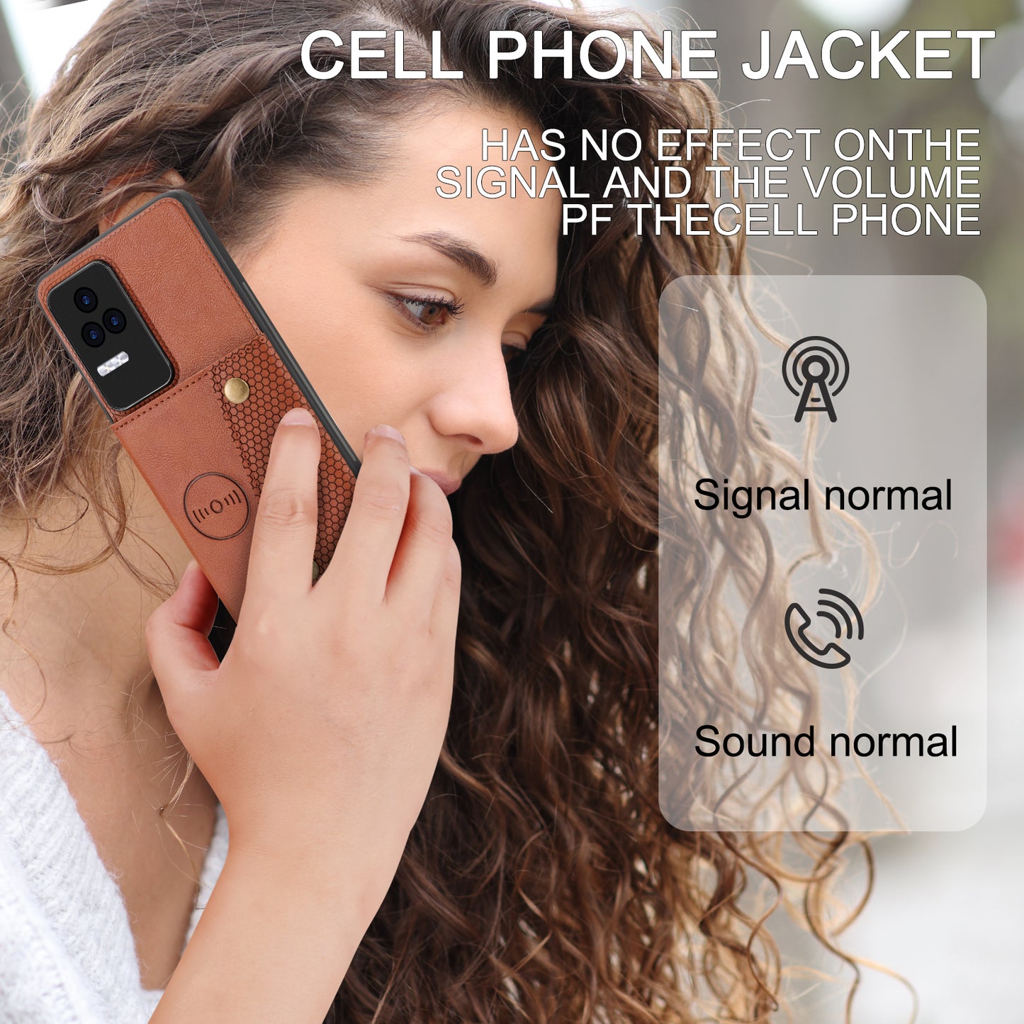 For Xiaomi Redmi K40S 5G / Poco F4 5G Card Holder Kickstand PU Leather Coated TPU Anti-fall Phone Cover