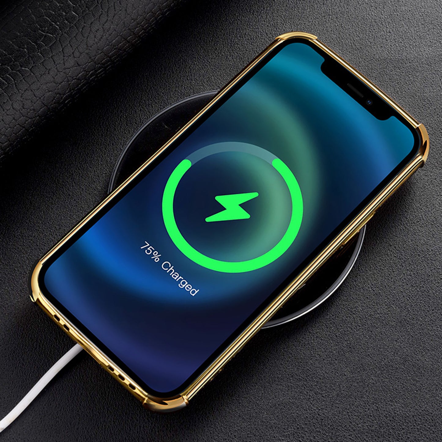 For vivo S17 5G PU Leather Coated TPU Cover Electroplated Crocodile Texture Phone Case with Kickstand