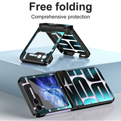 For Samsung Galaxy Z Flip5 5G Case Electroplating PC Phone Cover