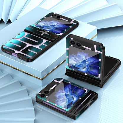 For Samsung Galaxy Z Flip5 5G Case Electroplating PC Phone Cover