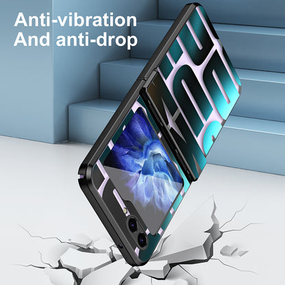 For Samsung Galaxy Z Flip5 5G Case Electroplating PC Phone Cover