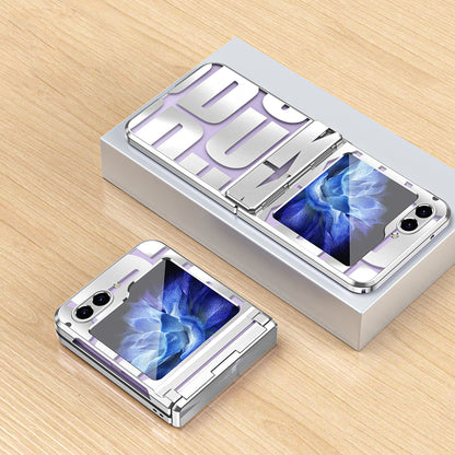 For Samsung Galaxy Z Flip5 5G Case Electroplating PC Phone Cover