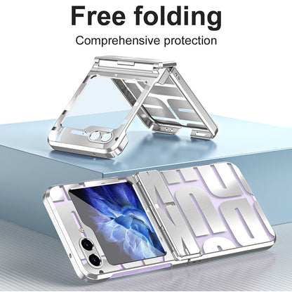 For Samsung Galaxy Z Flip5 5G Case Electroplating PC Phone Cover