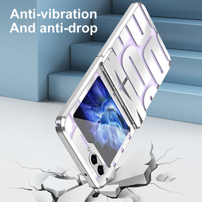 For Samsung Galaxy Z Flip5 5G Case Electroplating PC Phone Cover