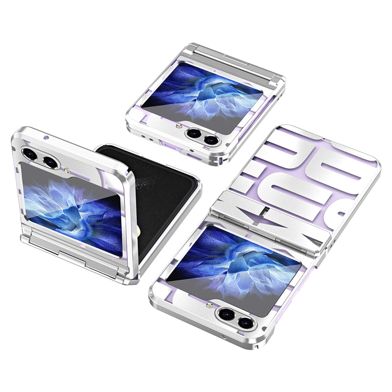 For Samsung Galaxy Z Flip5 5G Case Electroplating PC Phone Cover