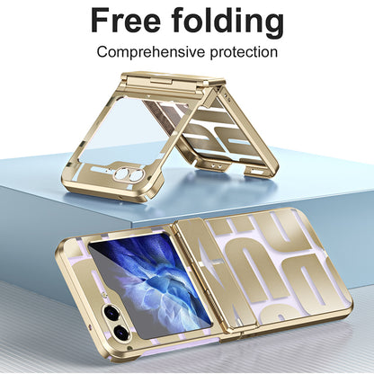 For Samsung Galaxy Z Flip5 5G Case Electroplating PC Phone Cover