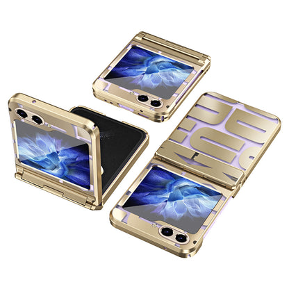 For Samsung Galaxy Z Flip5 5G Case Electroplating PC Phone Cover
